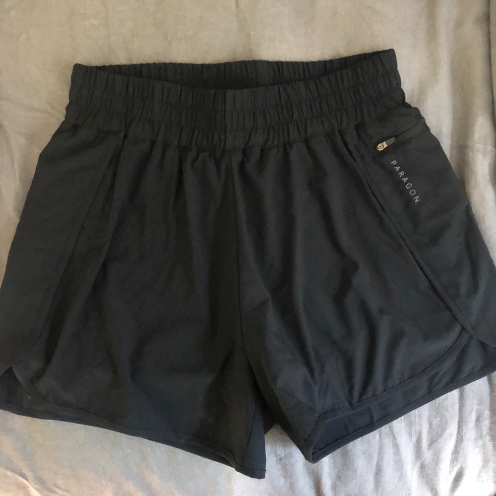 Paragon High Rise Track Short - Black